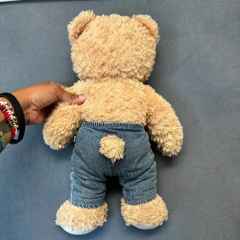 Vintage Build A Bear Boxer Sagging Streetwear Skater Gangster Teddy Bear Skinny